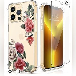 RoseParrot iPhone 13 Pro Max Waterproof Floating Pouch Case Cover- D-Robin